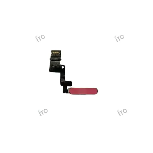 [S3675] ipad 2022(第10世代)/iPad (A16) 2025通用  電源/指紋ボタンケーブル レッド