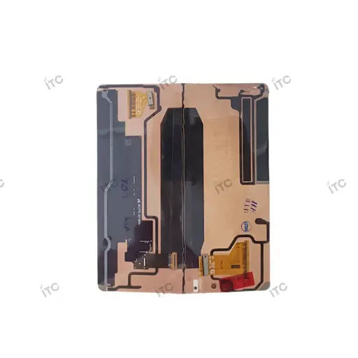 [L6314] Galaxy Z Fold 4 内側(メイン)リペアパネル (大) ブラック(フレームなし液晶のみ）