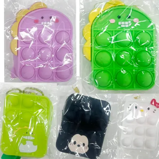 [Z6085] アクセサリー カートンシリコンポーチ - アソート