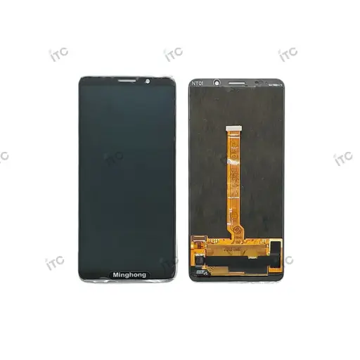 [L6427] HUAWEI mate10pro フロントパネル ブラック
