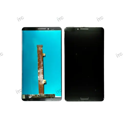 [L6449] HUAWEI mate7 フロントパネル ブラック
