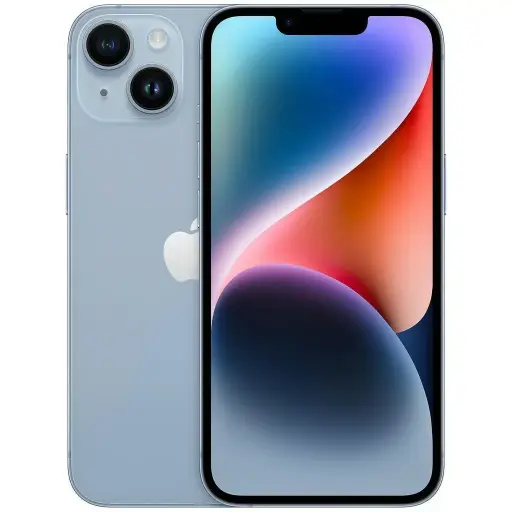 [TK0139A] 【中古品】 iPhone 14 128GB ブルー Aランク