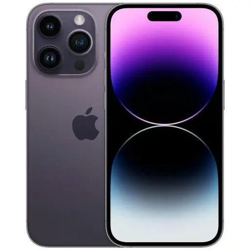 [TK0192A] 【中古品】 iPhone 14 Pro Max 128GB ディープパープル Aランク