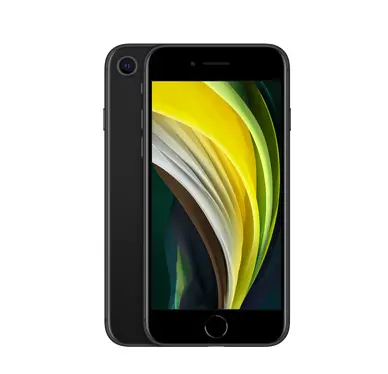 [TK0383A] 【中古品】 iPhone SE 第2世代 64GB ブラック Aランク