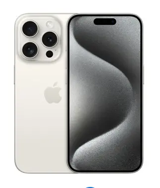 [TK0248B] 【中古品】 iPhone 15 Pro 1TB ホワイトチタニウム Bランク
