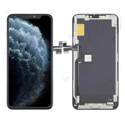 [L3086] iPhone 11ProMax 有機ELソフト (SoftOLED) 黒