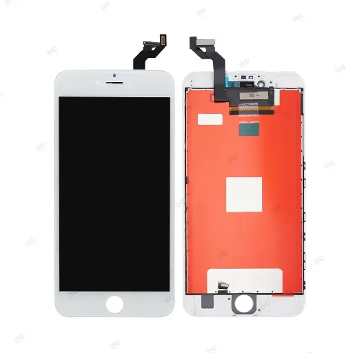 [L3029] iPhone 6SPlus 互換パネル 高輝度 白（AA）
