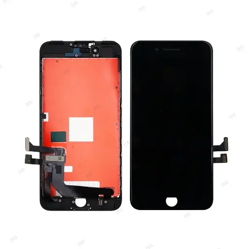 [L3039] iPhone 7Plus 互換パネル 高輝度 黒（AA）
