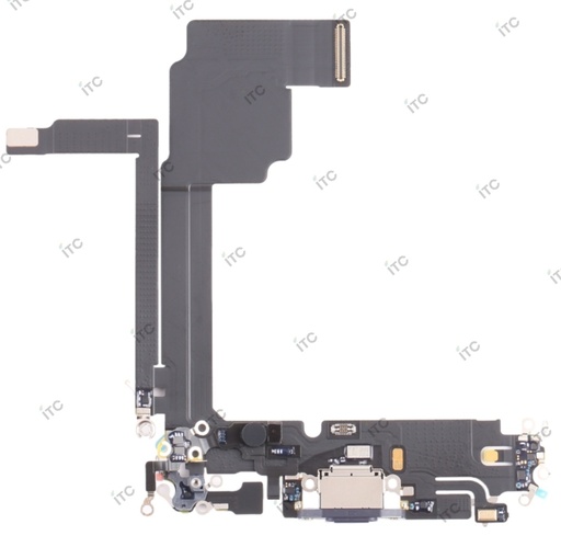 [S0557] iPhone 15Pro Max ドックコネクター 青