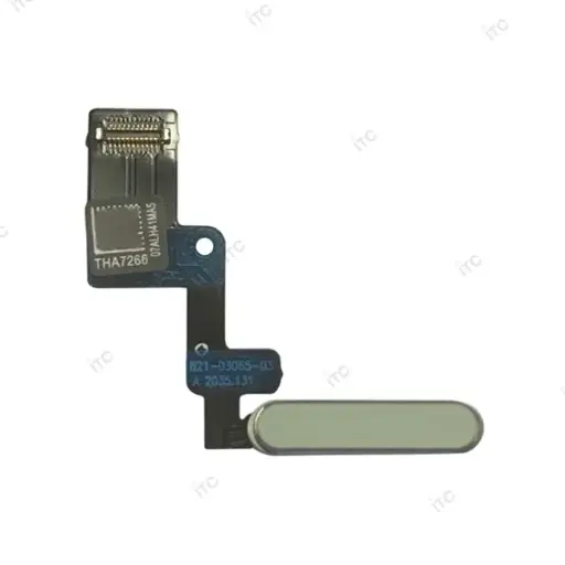 [S2640] iPad Air4 電源/指紋ボタンケーブル 緑