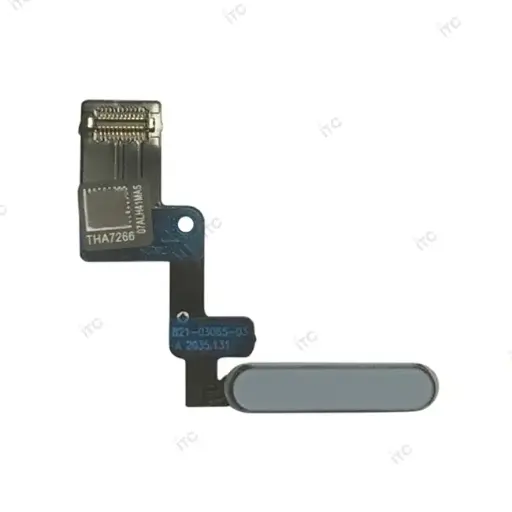 [S2641] iPad Air4 電源/指紋ボタンケーブル 青