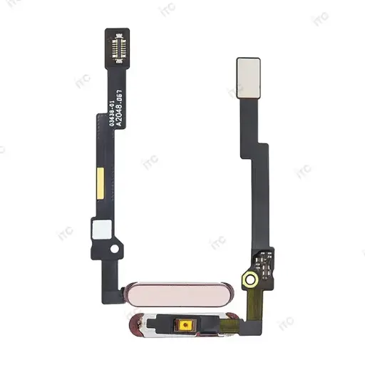 [S2642] iPad mini6 電源&指紋ボタンケーブル 白