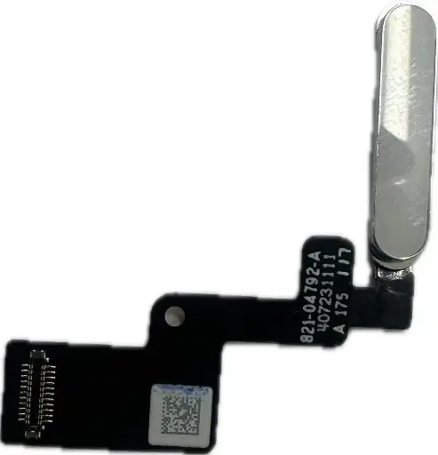 [S2645] iPad 2022（第10世代）-iPad A16（第11世代）電源/指紋ボタンケーブル 銀
