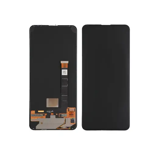 [L5553] ASUS ZenFone7/7 Pro  (ZS670KS/ZS671KS) フロントパネル 互換品 黒
