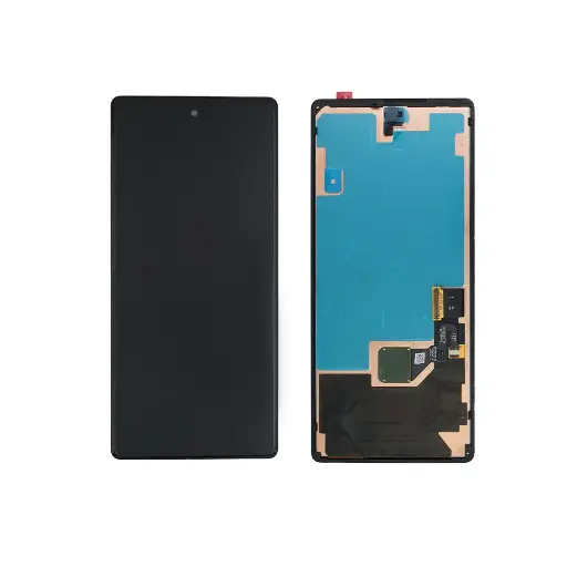[L5058] Pixel 6 フロントパネル 互換品 （枠付き） 黒