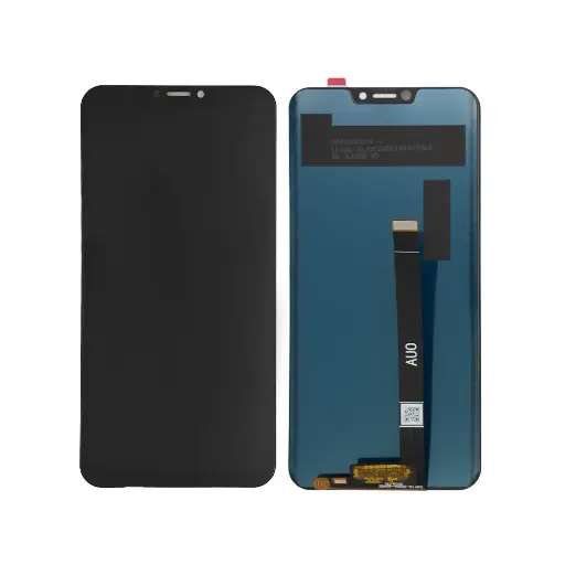 [L5538] ASUS ZenFone5/5Z  (ZE620KL)/(ZS620KL)  フロントパネル 互換品 黒