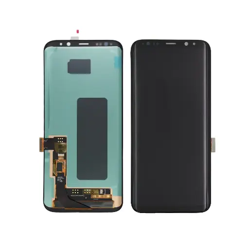 [L5546] Galaxy S8Plus フロントパネル 互換品  黒