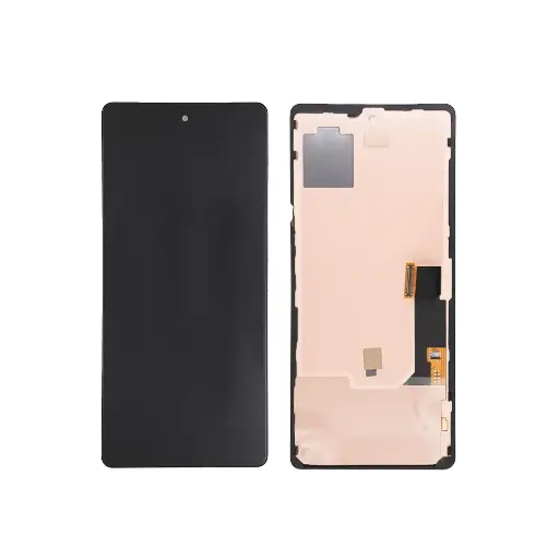 [L5064] Pixel 7 リペアパネル 指紋付き（枠付き）黒