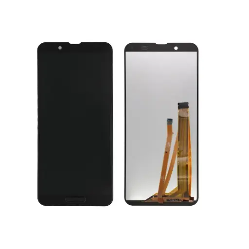 [L5010] AQUOS Sense3/3Lite リペアパネル 黒